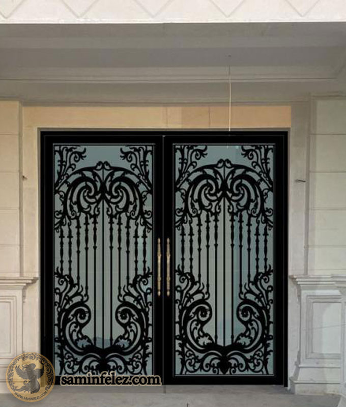 درب لابی آپارتمان باروکا کد SL-035